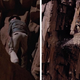 Two images of the bridge in Last Crusade.